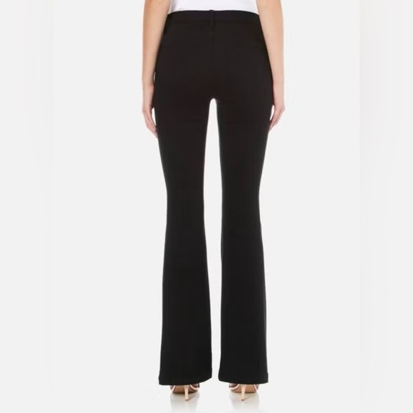 J Brand Marie Flare Mid-Rise Jeans Seriously Black Sz 27 - Picture 2 of 12